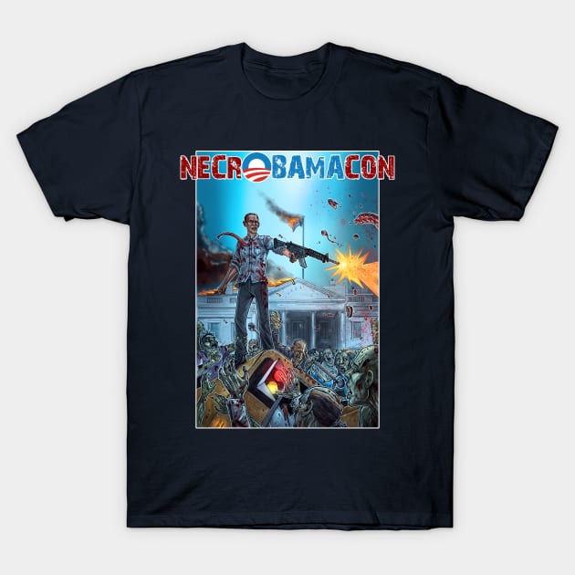 NecrOBAMAcon T-Shirt by Trepidationcomics